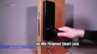 Google स्मार्ट होम के साथ संगत फायररेटेड 60 मिनट का TTLOCK TUYA ऐप