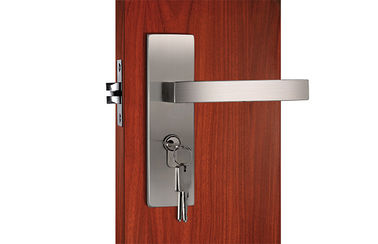 304 स्टेनलेस स्टील लॉक / स्टेनलेस स्टील दरवाजा लॉकसेट 3 समान पीतल कुंजी