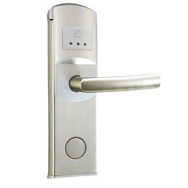 स्टेनलेस स्टील के साथ स्मार्ट सुरक्षा इलेक्ट्रॉनिक दरवाजा लॉक कार्ड / कुंजी खोलें