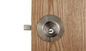 स्टेनलेस स्टील धातु स्लाइडिंग दरवाजे ताले एकल सिलेंडर डैडबोल्ट 3 समान पीतल कुंजी