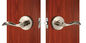 दरवाजे के हैंडल ट्यूबलर कुंजी लॉक जस्ता मिश्र धातु सामग्री आसान स्थापित करने के लिए