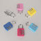रंगीन रीसेट करने योग्य संयोजन पैडलॉक 3 अंकों का पासवर्ड स्विसकेस पैडलॉक