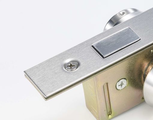 सिंगल सिलेंडर स्क्वायर लॉक एल्यूमीनियम फ्रेम ग्लास दरवाजा लॉक
